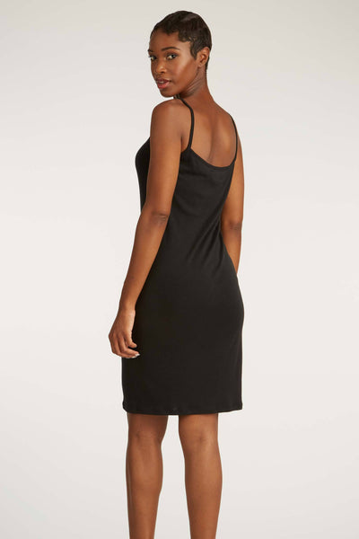 Indigenous Slip Dress Final Sale – Black Petticoat