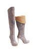 Zeyzani Ice Blue Champagne Boot Final Sale