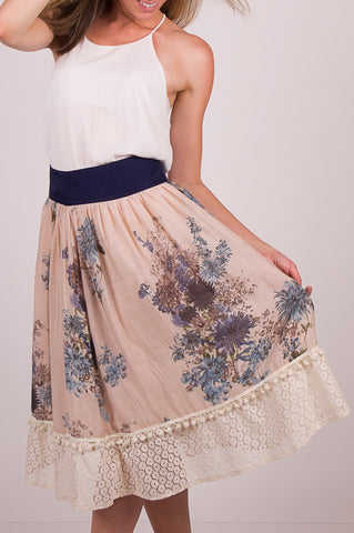 RYU Floral Skirt - Final Sale