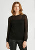 Indigenous  Sheer Alpaca Silk Crew Neck Final Sale