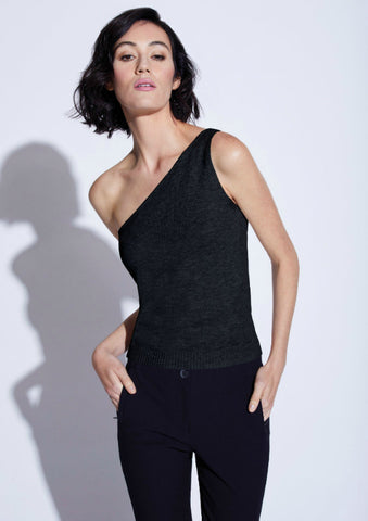 Asmar Celine Off Shoulder Tank Final Sale