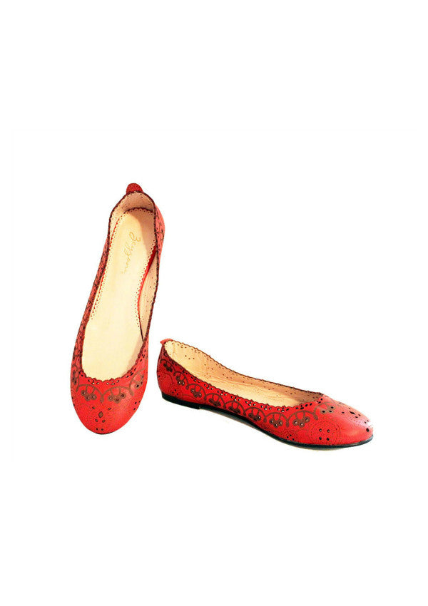 Zeyzani Orange Flat Final Sale