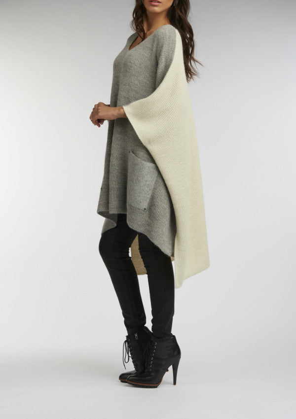 Indigenous Patch Pocket Poncho