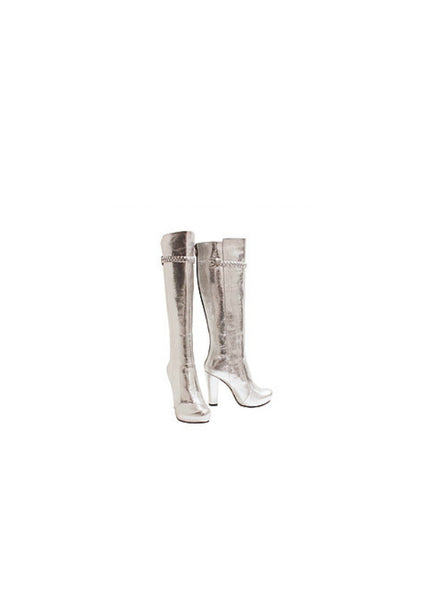 Zeyzani Silver Boot Final Sale