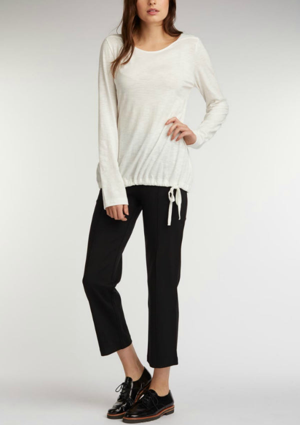 Indigenous Side Tie Slub Pullover