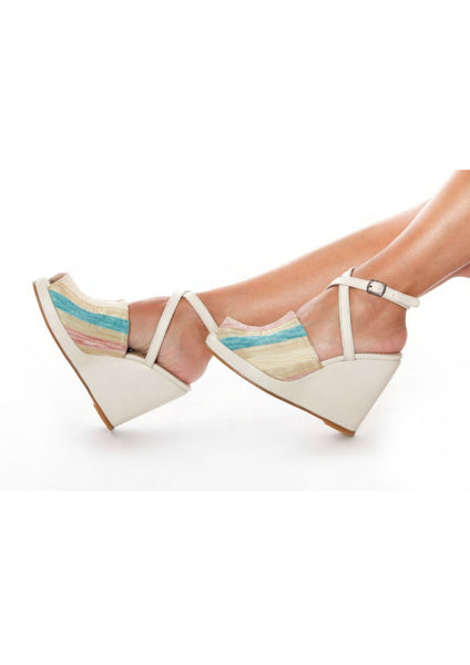 Zeyzani Striped Wedge Final Sale