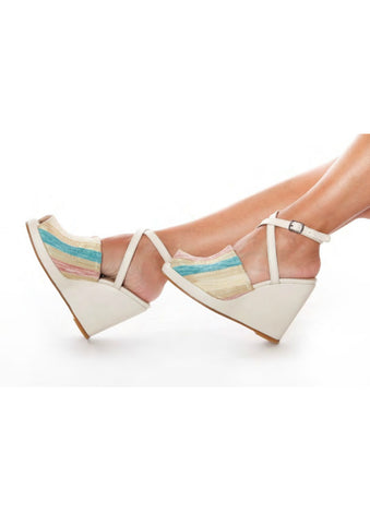 Zeyzani Striped Wedge Final Sale