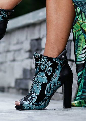 Zeyzani Zip Ankle Boot Final Sale