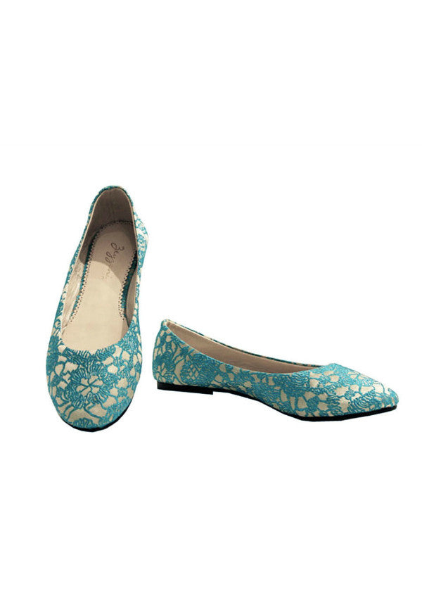Zeyzani Turquoise Flats Final Sale