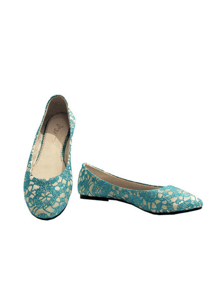 Zeyzani Turquoise Flats Final Sale